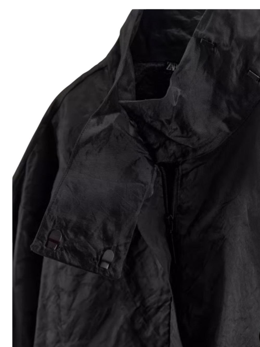 ZARA Funnel Neck Wind Breaker in Sz S - Picture 11 of 12